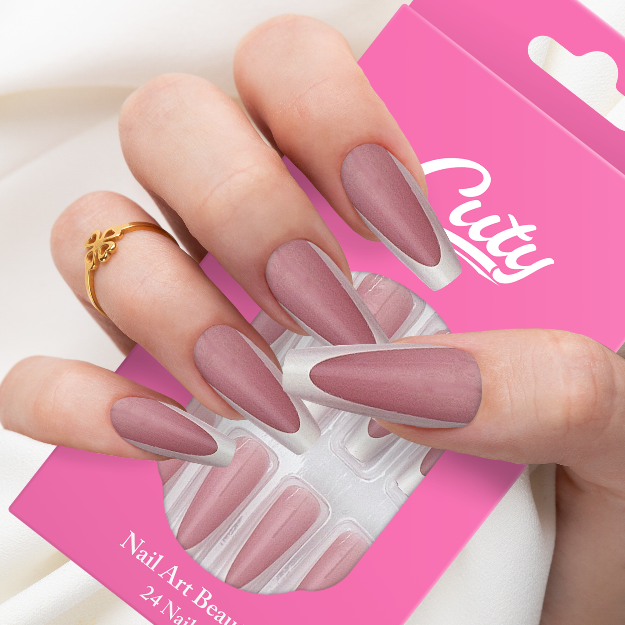 Cuty VersaGel Tape Nails #7