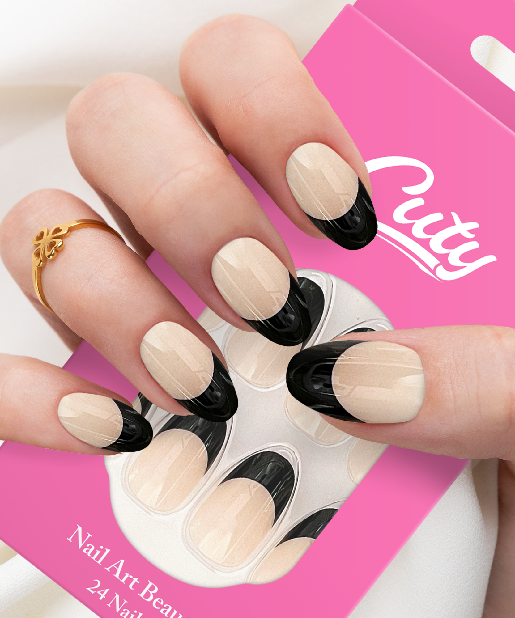 Cuty VersaGel Tape Nails #4