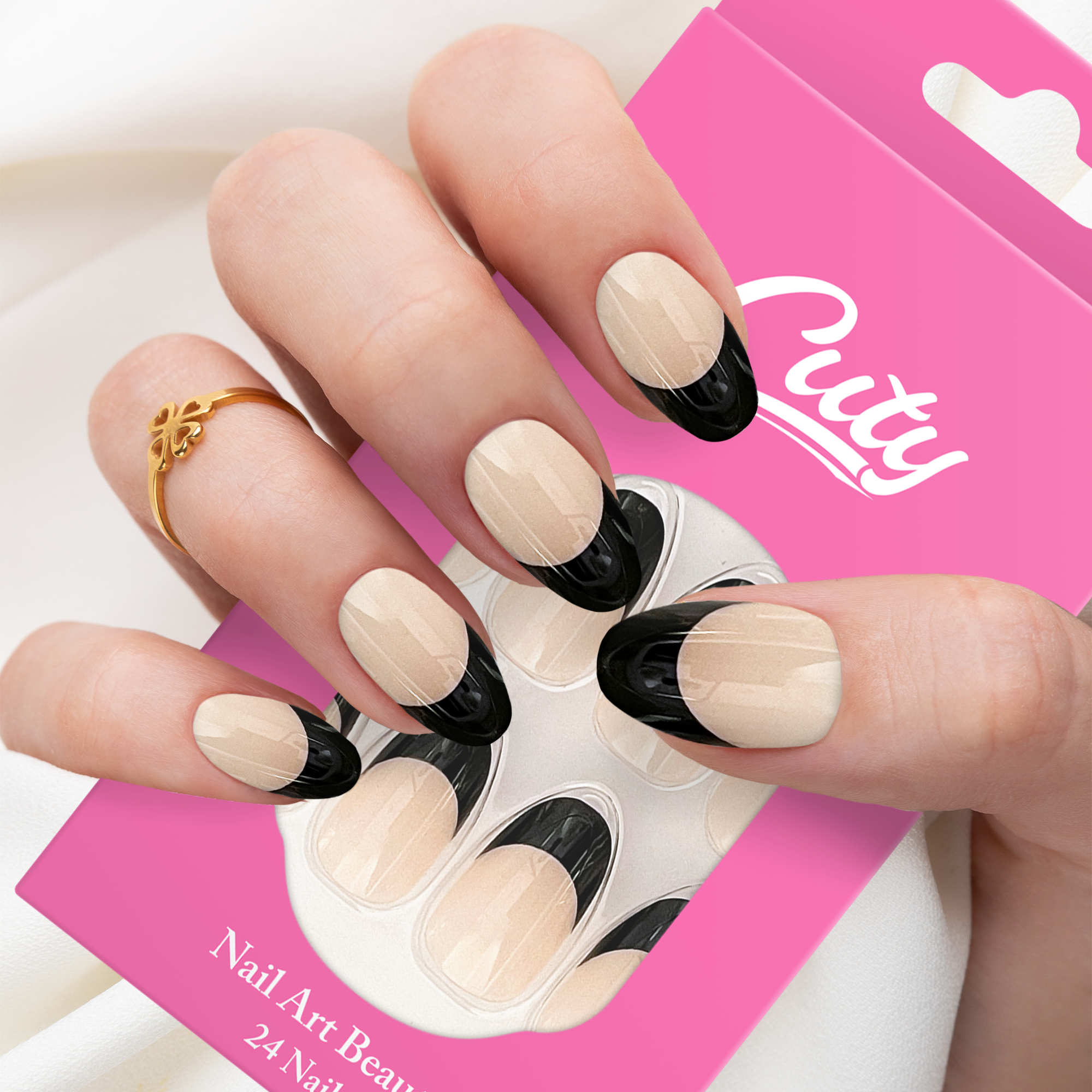 Cuty VersaGel Tape Nails #4