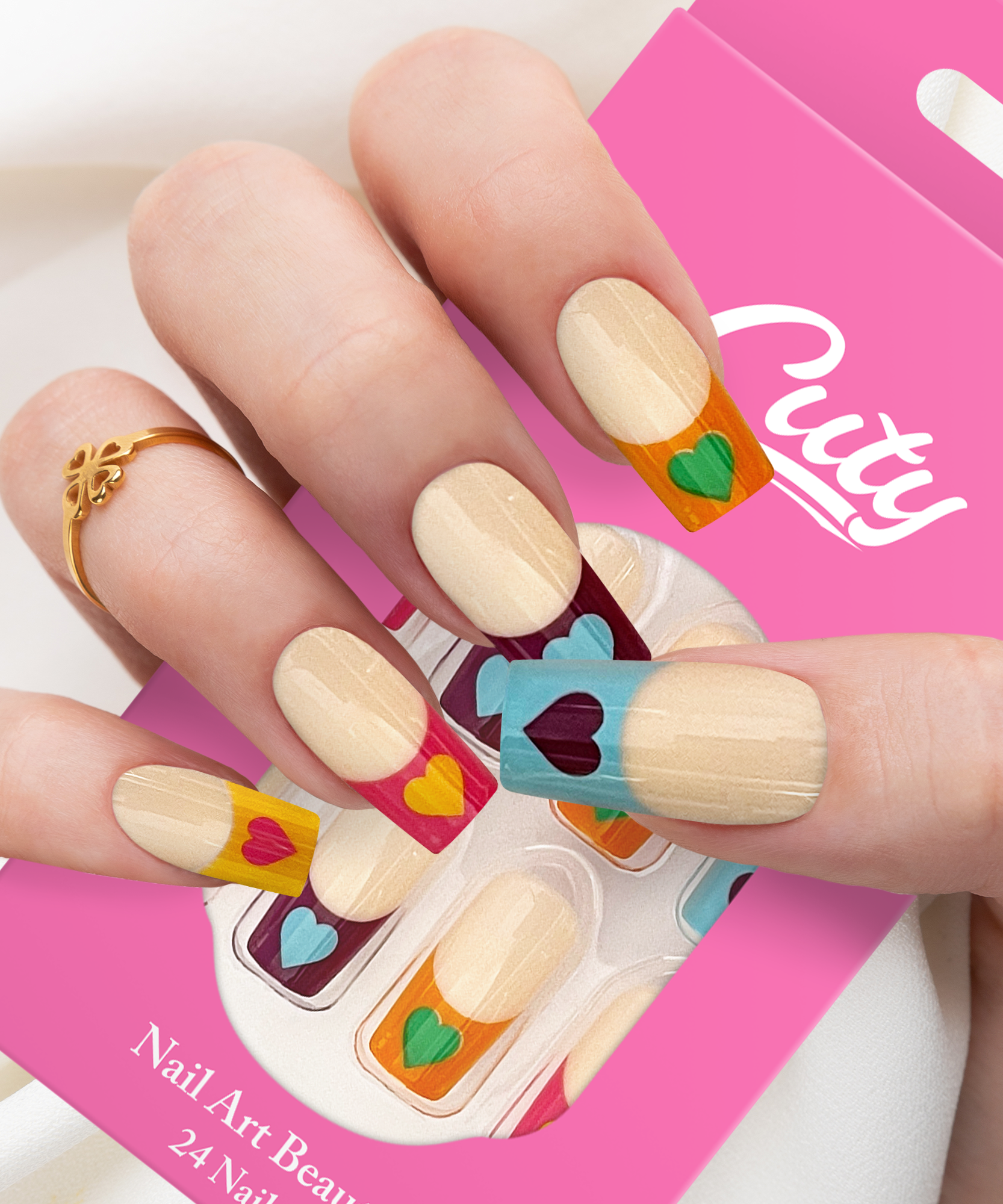 Cuty VersaGel Tape Nails #9