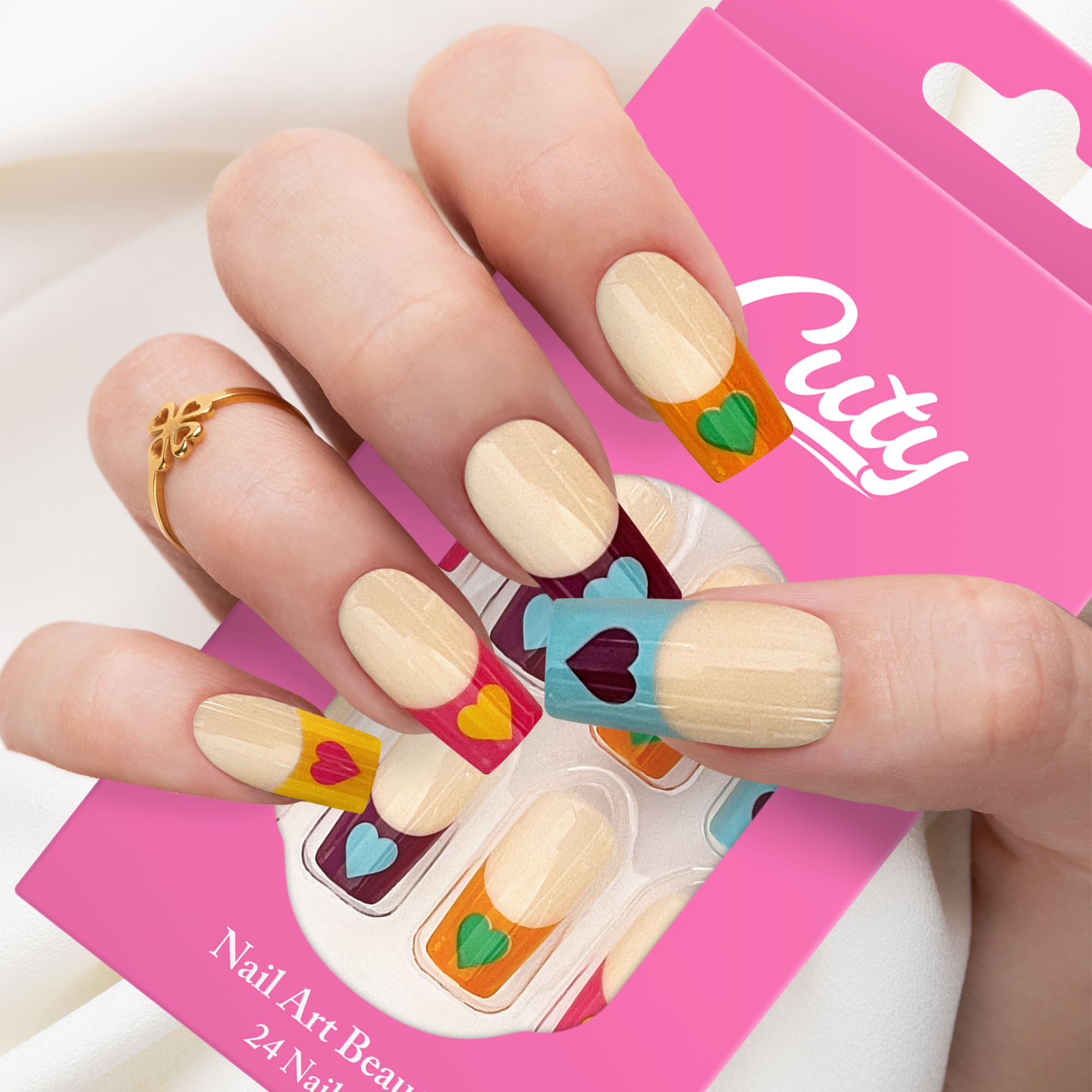 Cuty VersaGel Tape Nails #9