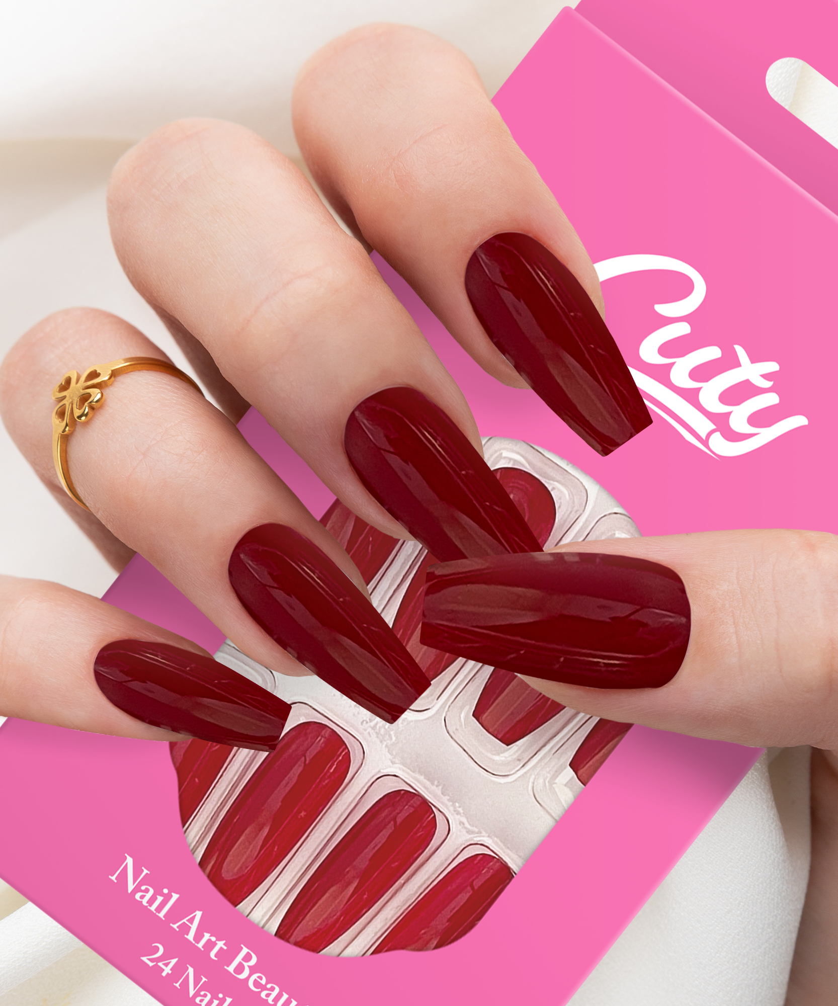 Cuty VersaGel Tape Nails #8