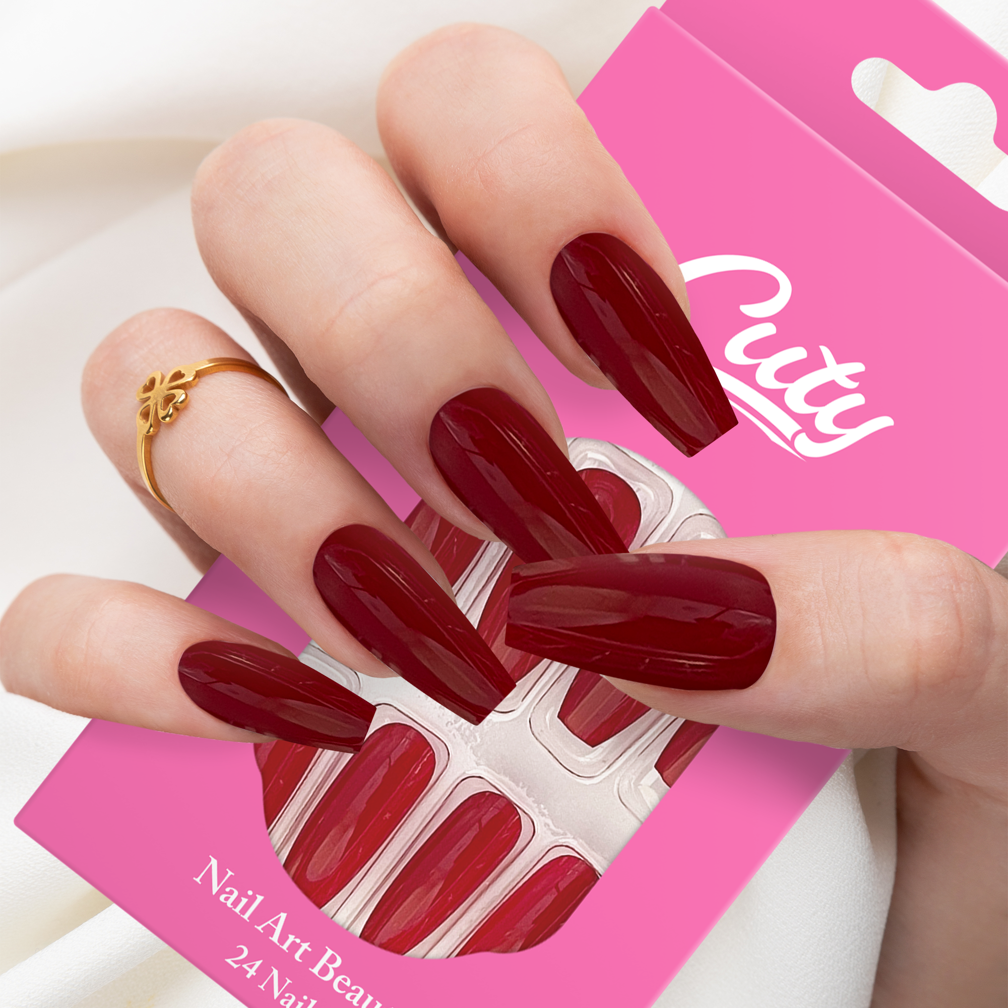 Cuty VersaGel Tape Nails #8