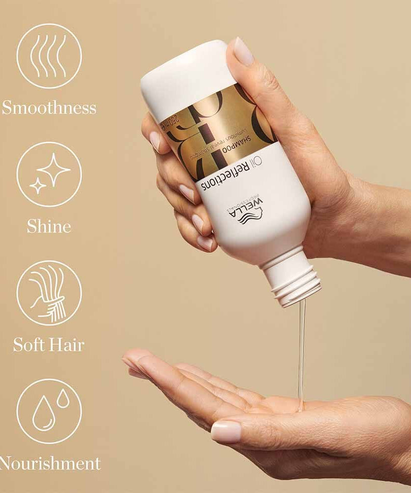 WELLA PROFESSIONALS Oil Reflections Luminous Smoothing Shampoo 250ml WELLA PROFESSIONALS Oil Reflections Luminous Smoothing Shampoo 250ml