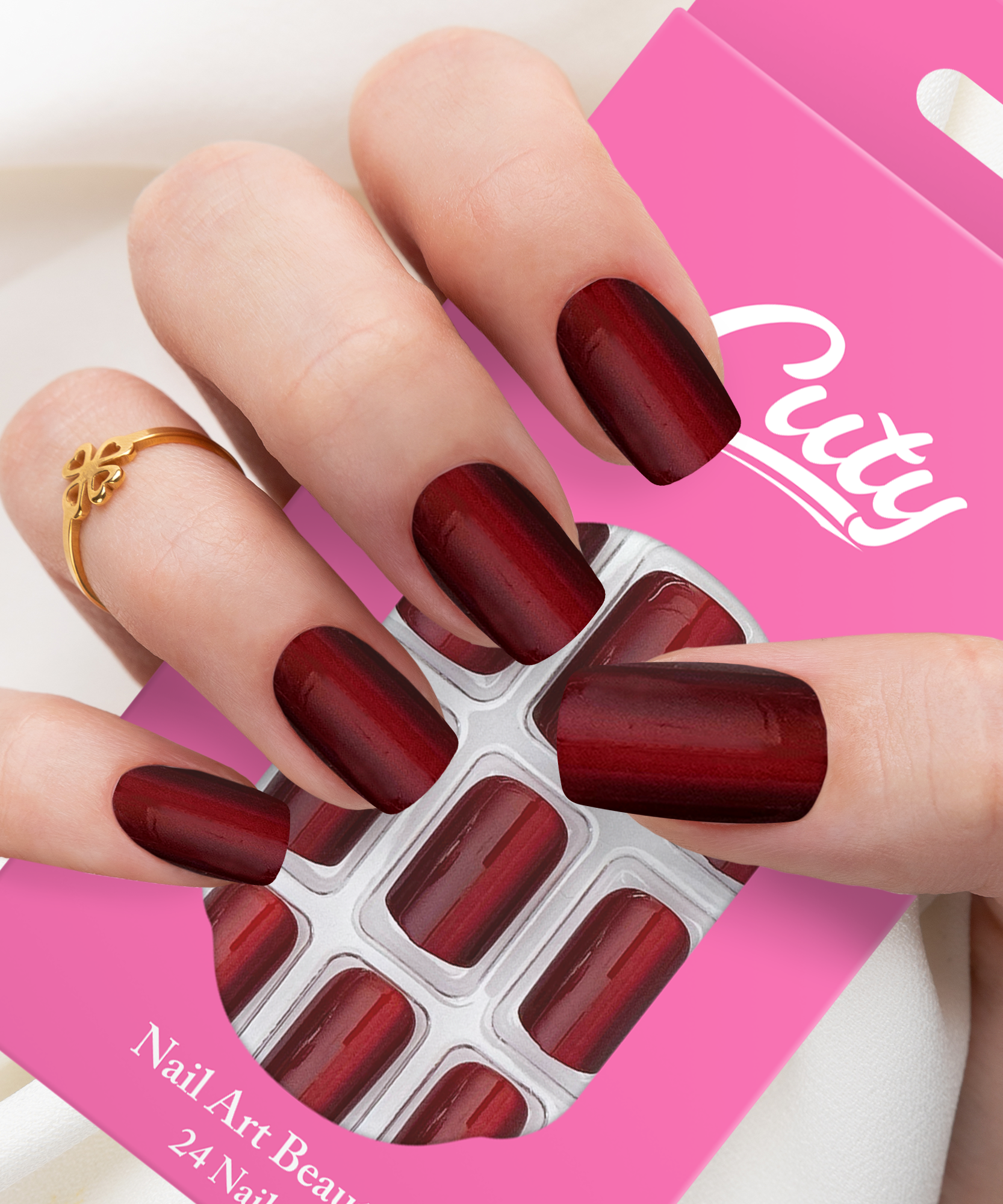 Cuty VersaGel Tape Nails #9