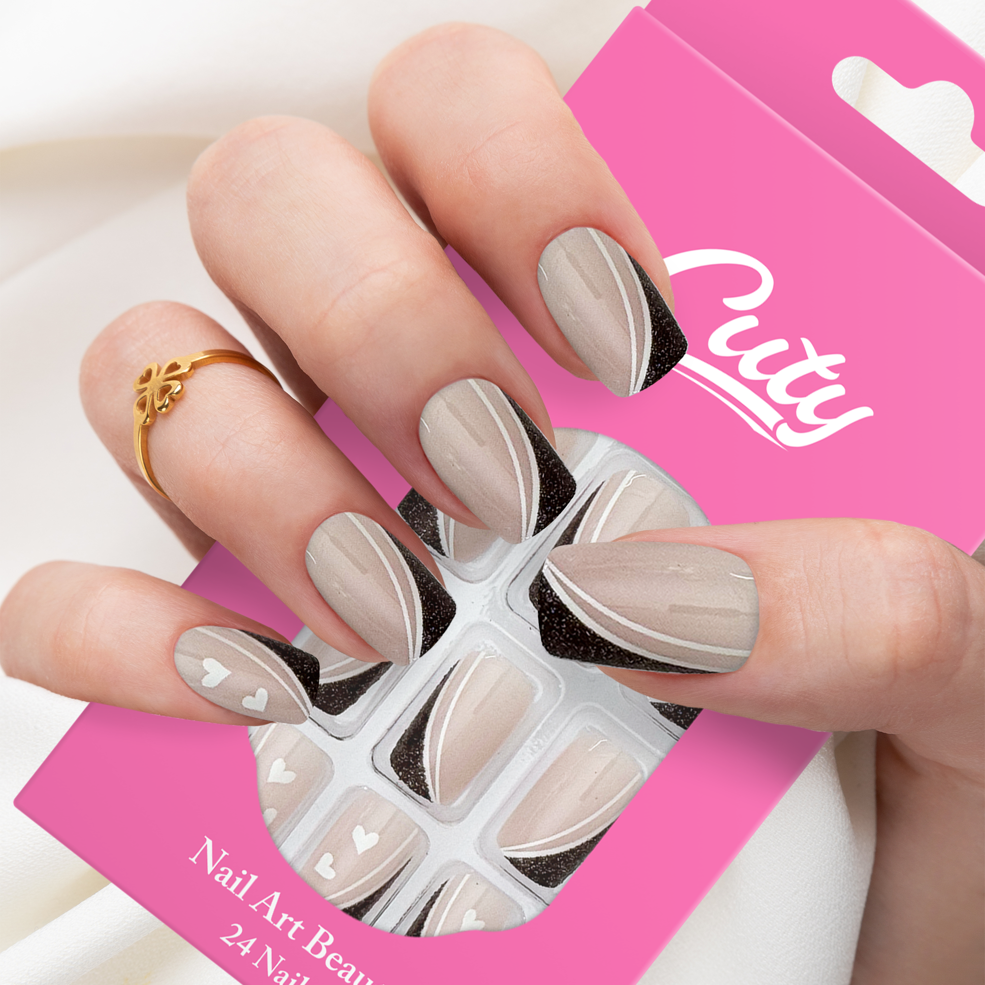 Cuty VersaGel Tape Nails #9