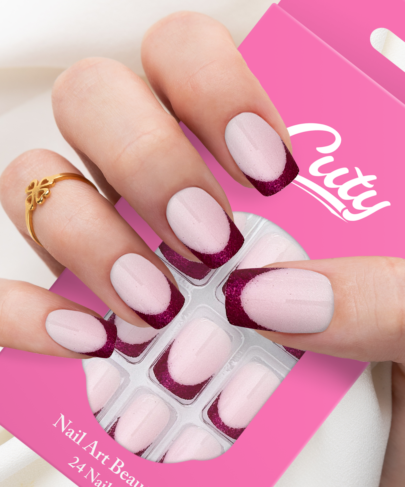 Cuty VersaGel Tape Nails #10