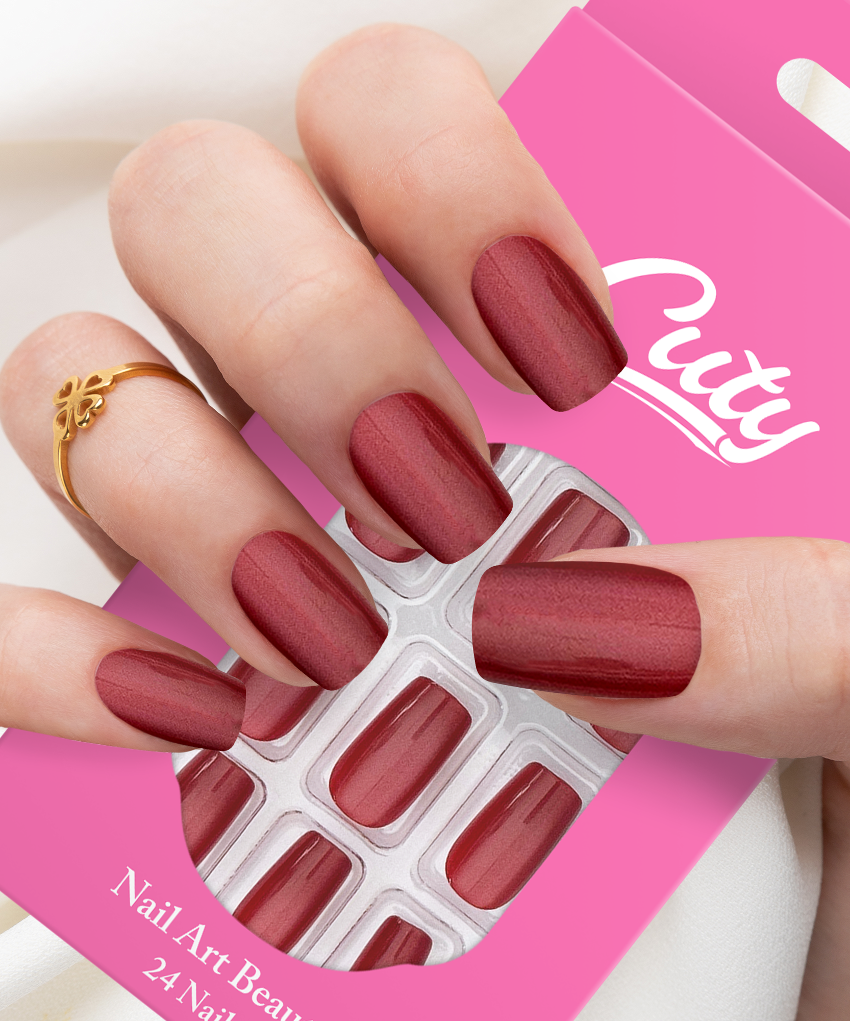 Cuty VersaGel Tape Nails #9