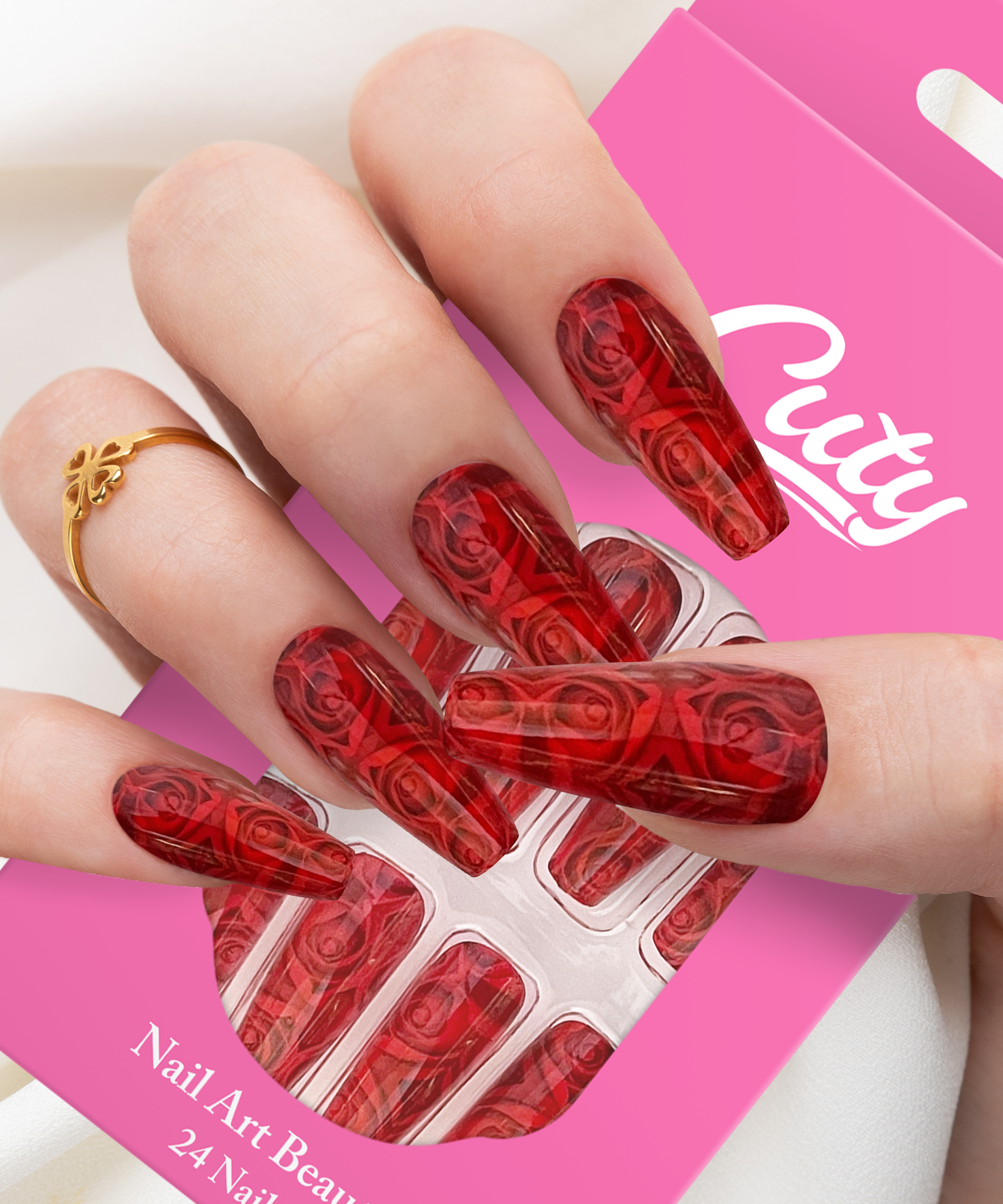 Cuty VersaGel Tape Nails #7