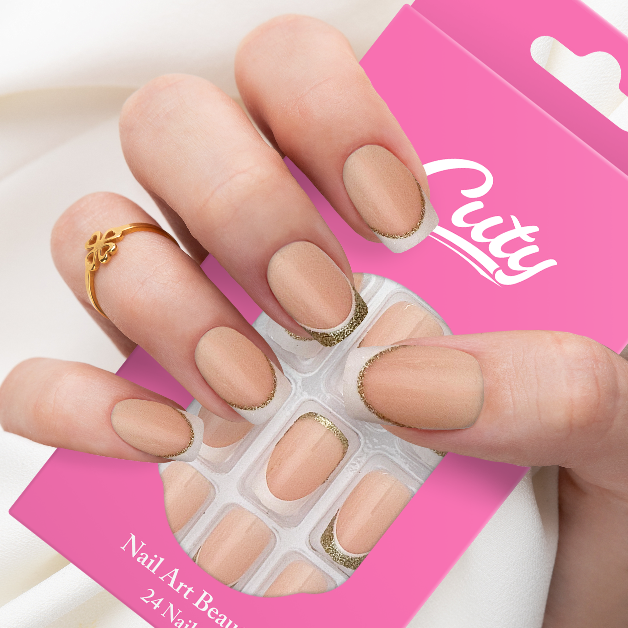 Cuty VersaGel Tape Nails #9