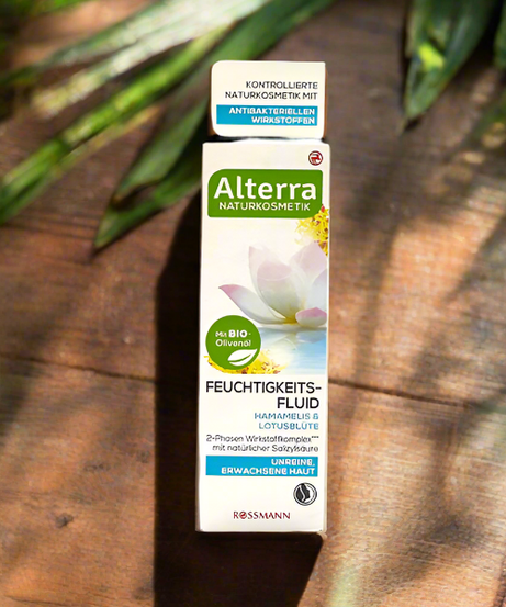 Alterra - Moisturizing Fluid Witch Hazel & Lotus Blossom (50 ml)