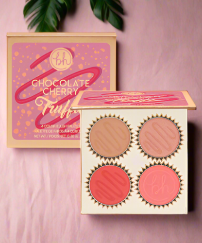 BH - Chocolate Cherry Truffle 4 Color Blush Palette