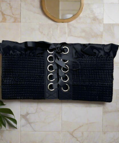 Black Corset Tie 8899 Black Corset Tie 8899