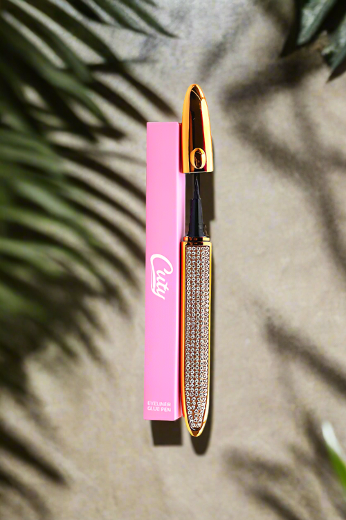 Black Clear Waterproof Eyeliner Glue Pen By Cuty