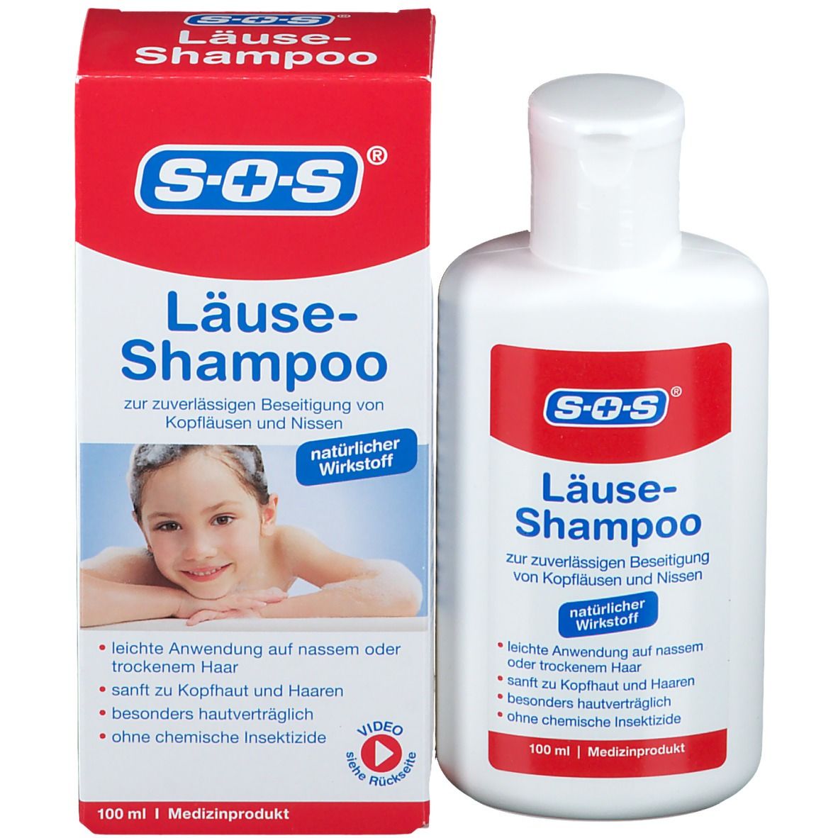 SOS Shampoo Against Lice - 100ml