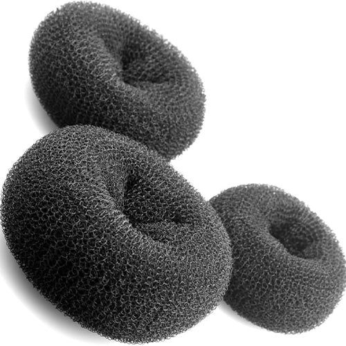 Hair Donut Bun Maker Large Round ( 1 piece )