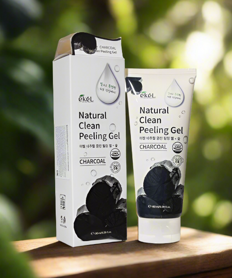 Ekel Natural Clean Peeling Gel (Charcoal) (180 ml)