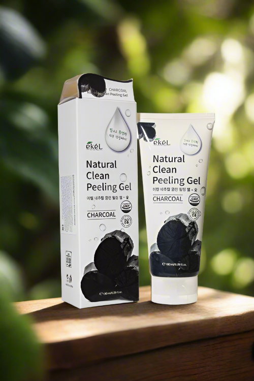 Ekel Natural Clean Peeling Gel (Charcoal) (180 ml)