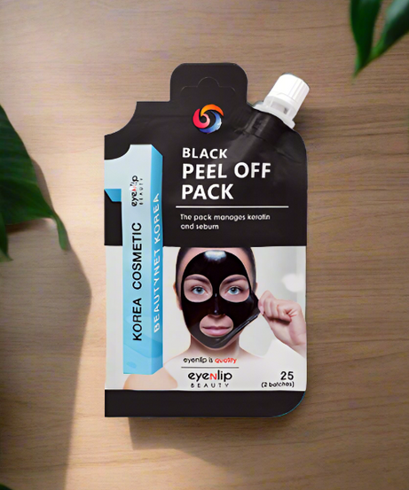 EyeNlip Black Peel Off Pack Korea Cosmetic