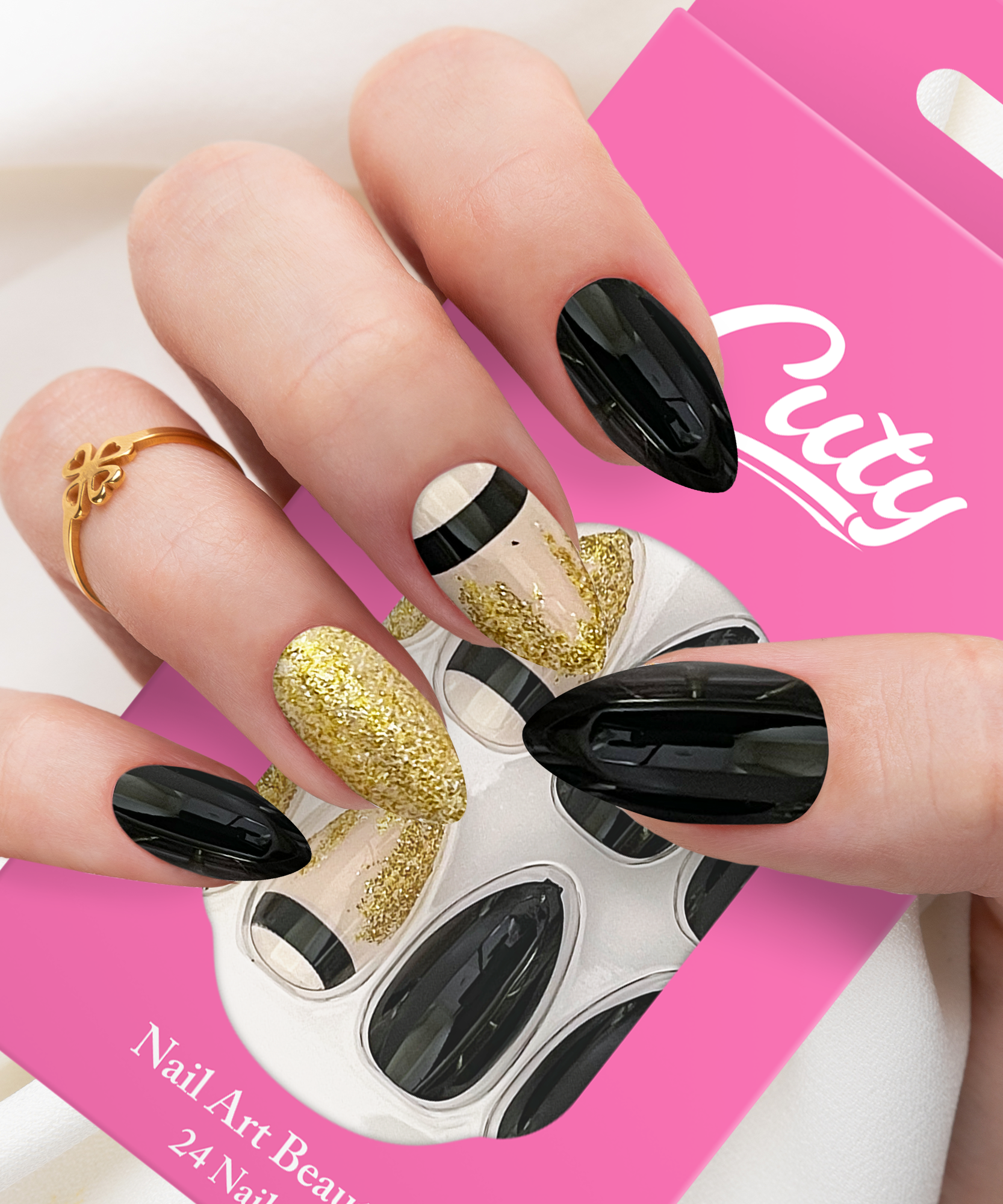 cuty versagel tape nails universal chic