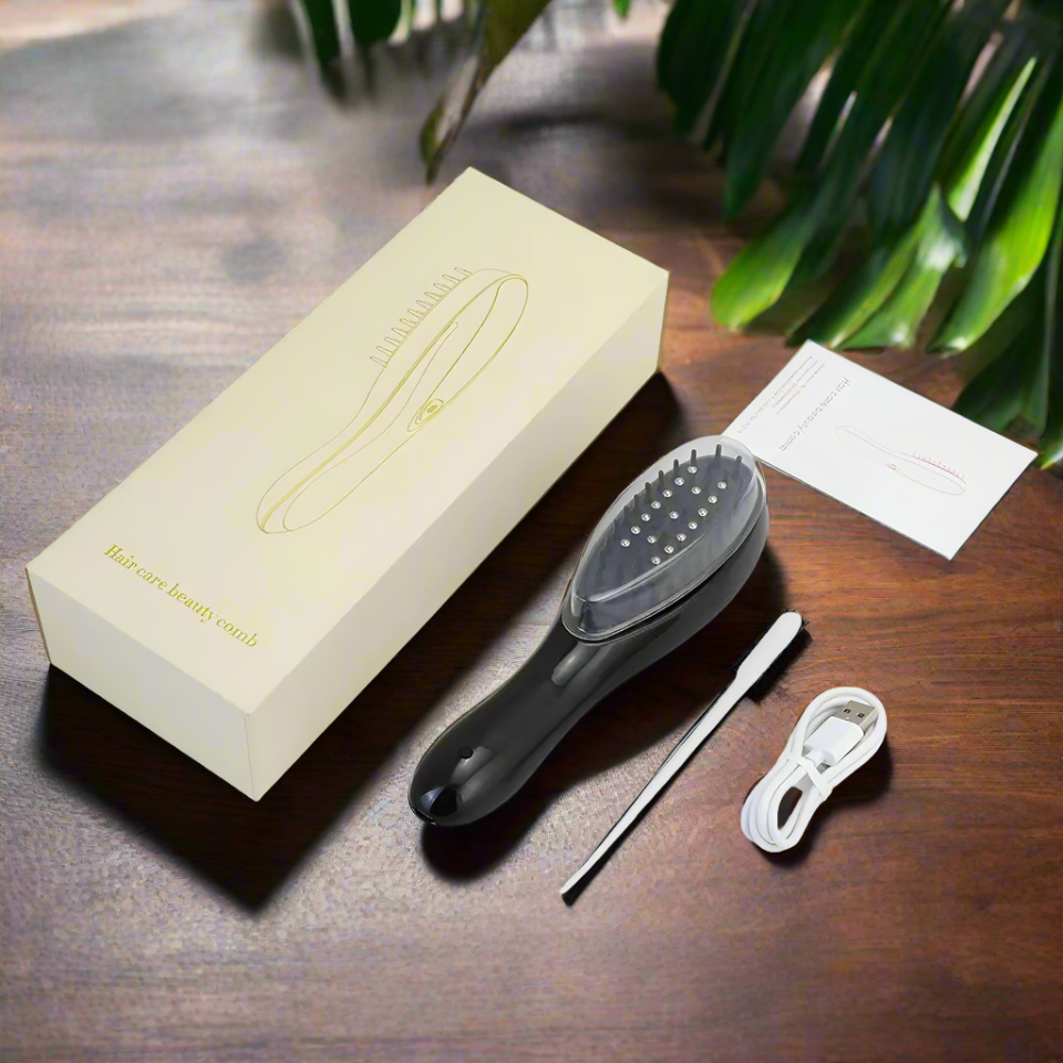 Electric Massage Oil comb - Hair Treatment