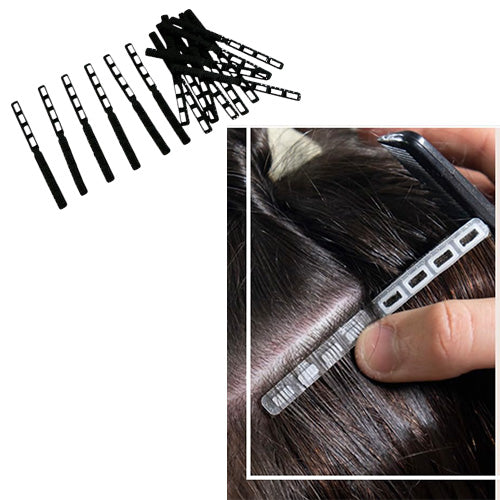 Snap Button Clips Hair Extensions