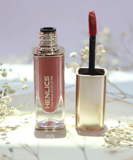 أحمر الشفاه المخملي المقاوم للماء من هينليكس