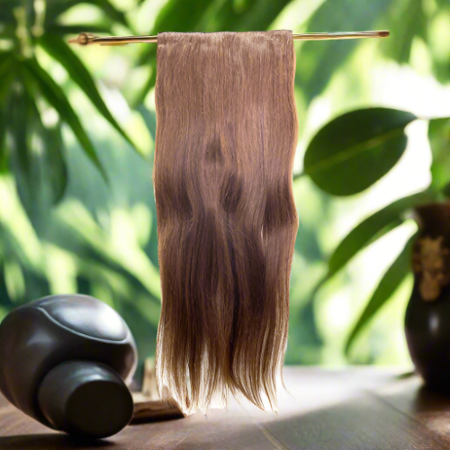 Hair Clips Extension - Brown/Lisse #012