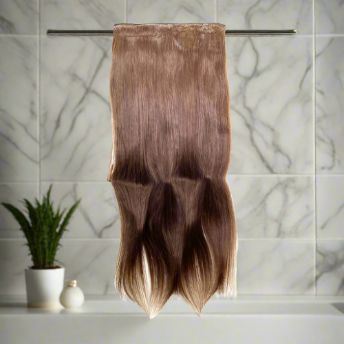 Hair Clips Extension - Dark Brown/Lisse#019