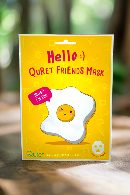 Hello - QuRet Friends Mask (Egg)