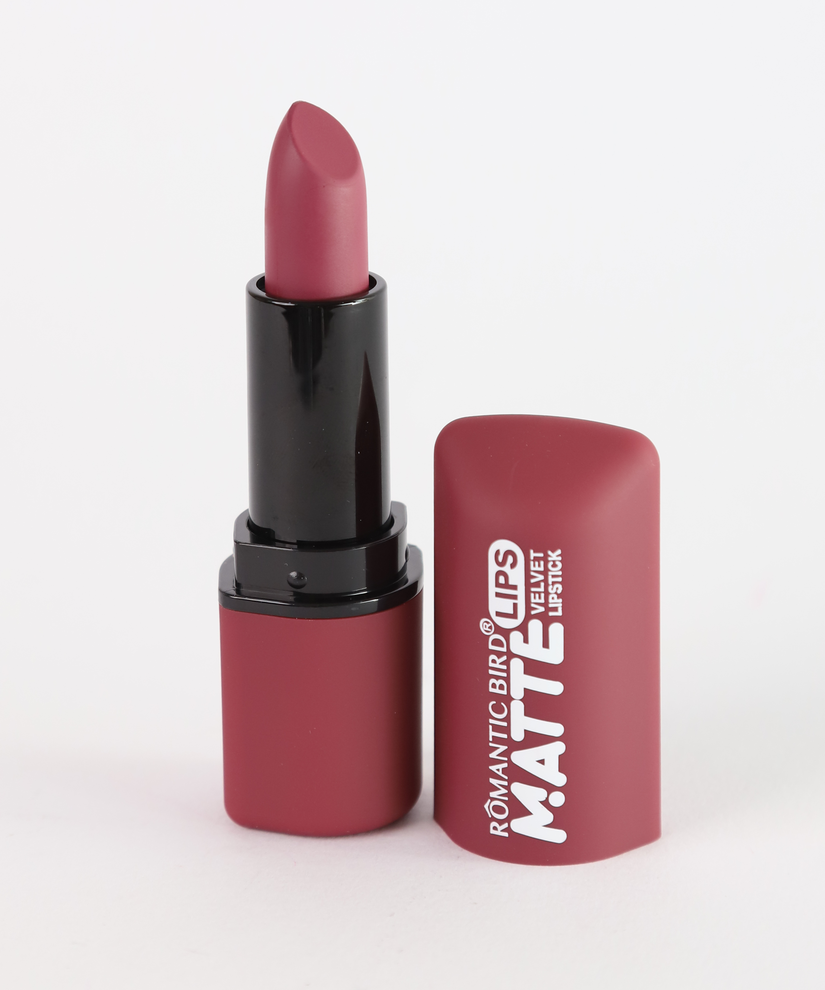 رومانتيك بيرد أحمر الشفاه المخملي غير اللامع  