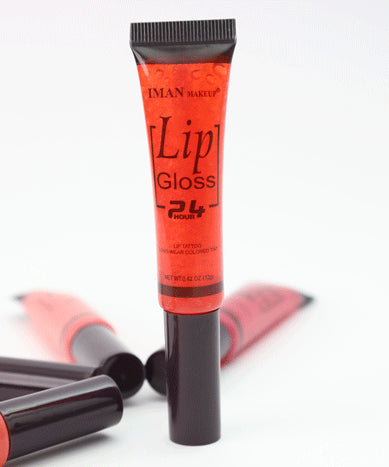 IMAN MAKEUP LIP GLOSS 24 HOURS IMAN MAKEUP LIP GLOSS 24 HOURS