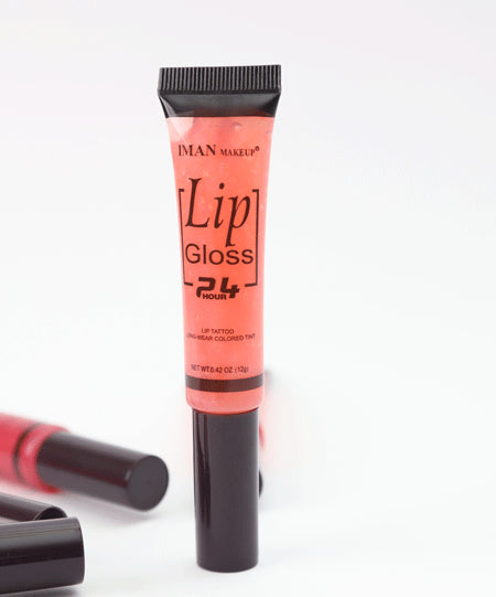 IMAN MAKEUP LIP GLOSS 24 HOURS IMAN MAKEUP LIP GLOSS 24 HOURS