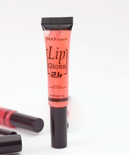 ايمان ميك اب أحمر الشفاه اللامع بتركيبة تدوم 24 ساعة