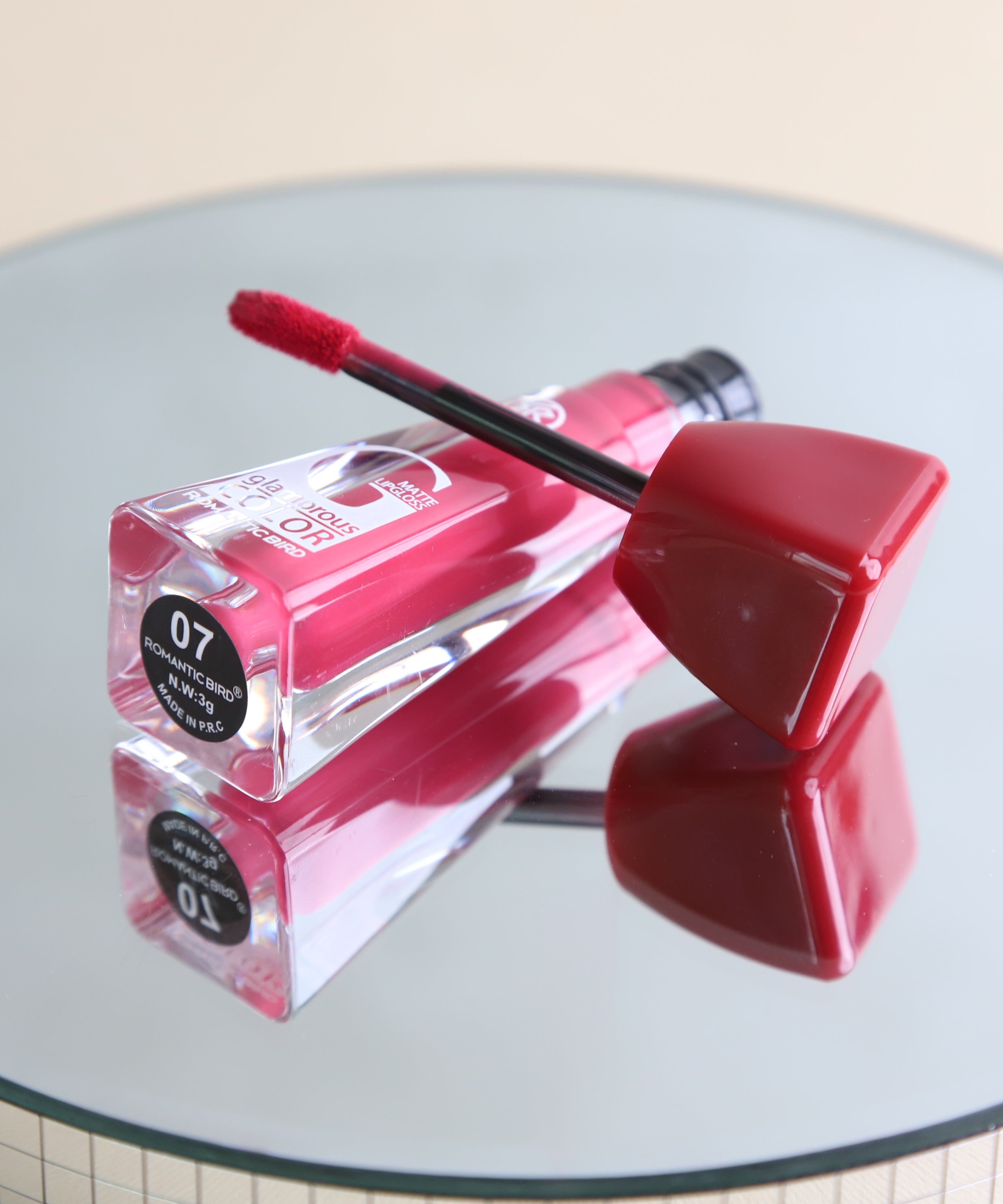 GLAMOROUS ROMANTIC BIRD MATTE LIPGLOSS