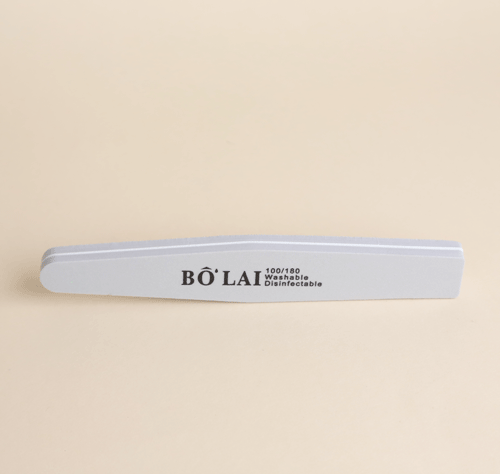BOLAI File Nails washable disinfectable Sponge GRAY 100/180