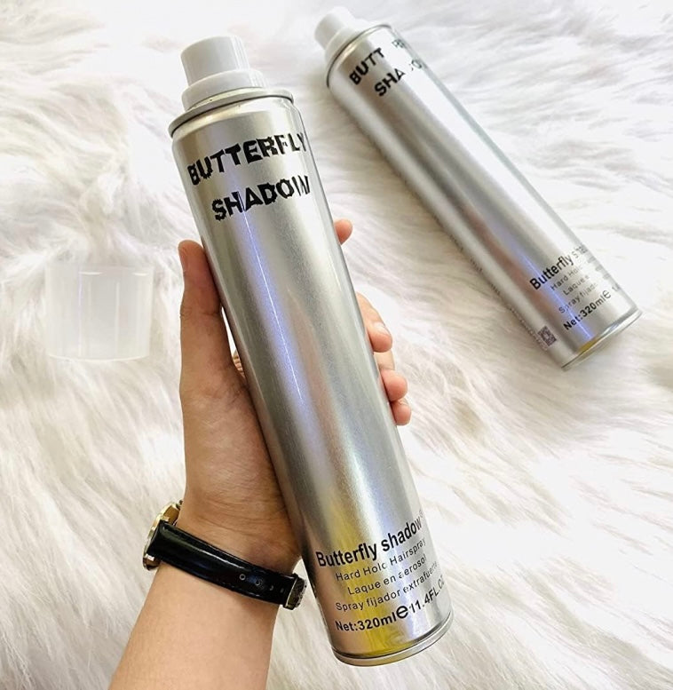 BUTTERFLY SHADOW Hard Hold Hairspray (320ml)