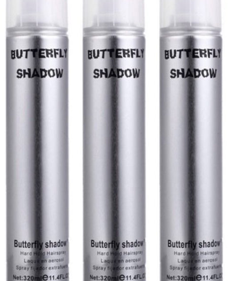 BUTTERFLY SHADOW Hard Hold Hairspray (320ml)
