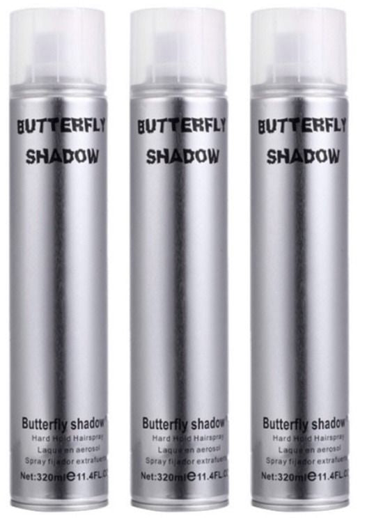 BUTTERFLY SHADOW Hard Hold Hairspray (320ml)