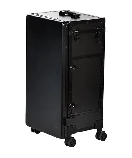 Rolling Trolley Table Aluminum Makeup & manicure With 4 Drawers