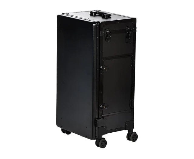 Rolling Trolley Table Aluminum Makeup & manicure With 4 Drawers