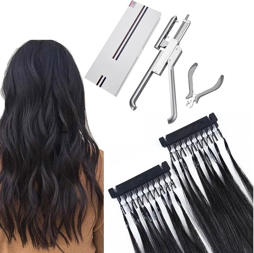 Set 6D Hair Natural Extensions