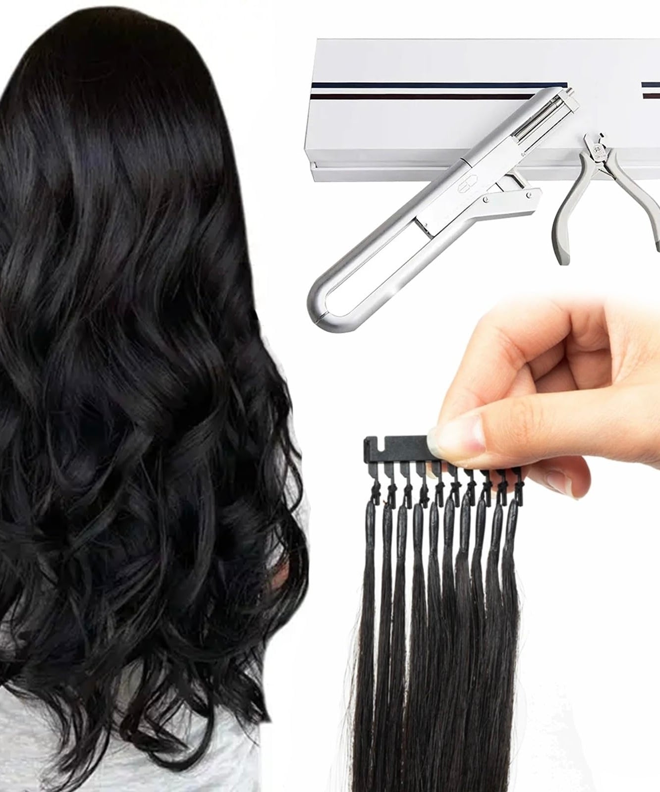 Set 6D Hair Natural Extensions Set 6D Hair Natural Extensions