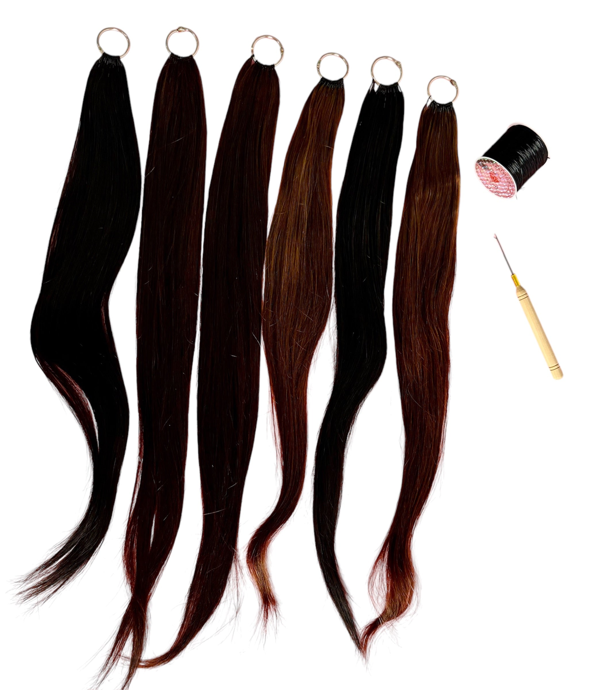 Thread Hair extension kit