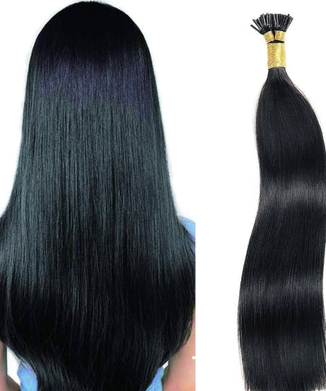 قم بتعيين ملحقات الشعر البشرية الطبيعية u tip glue tip