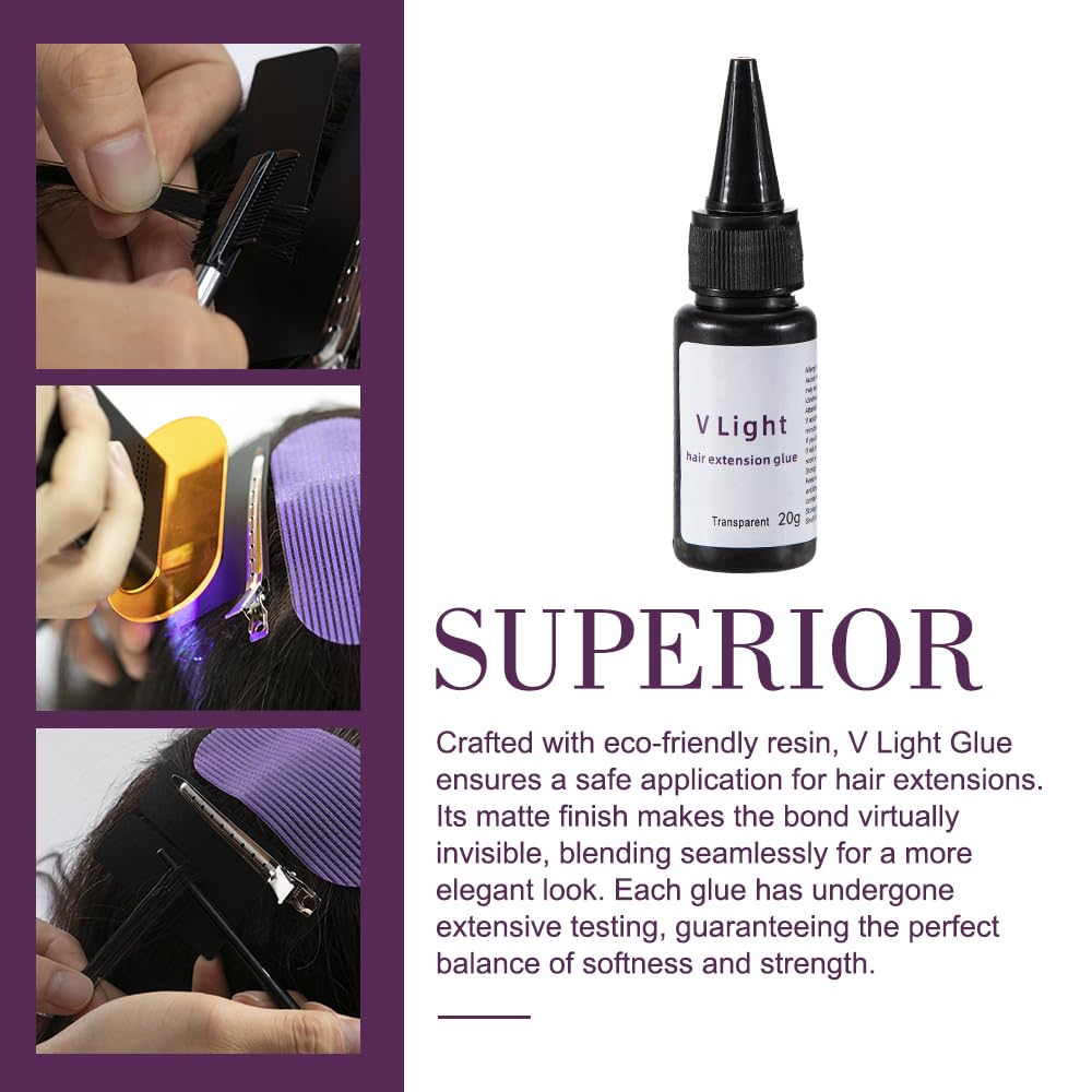 V Light Hair Extension Glue (20g)