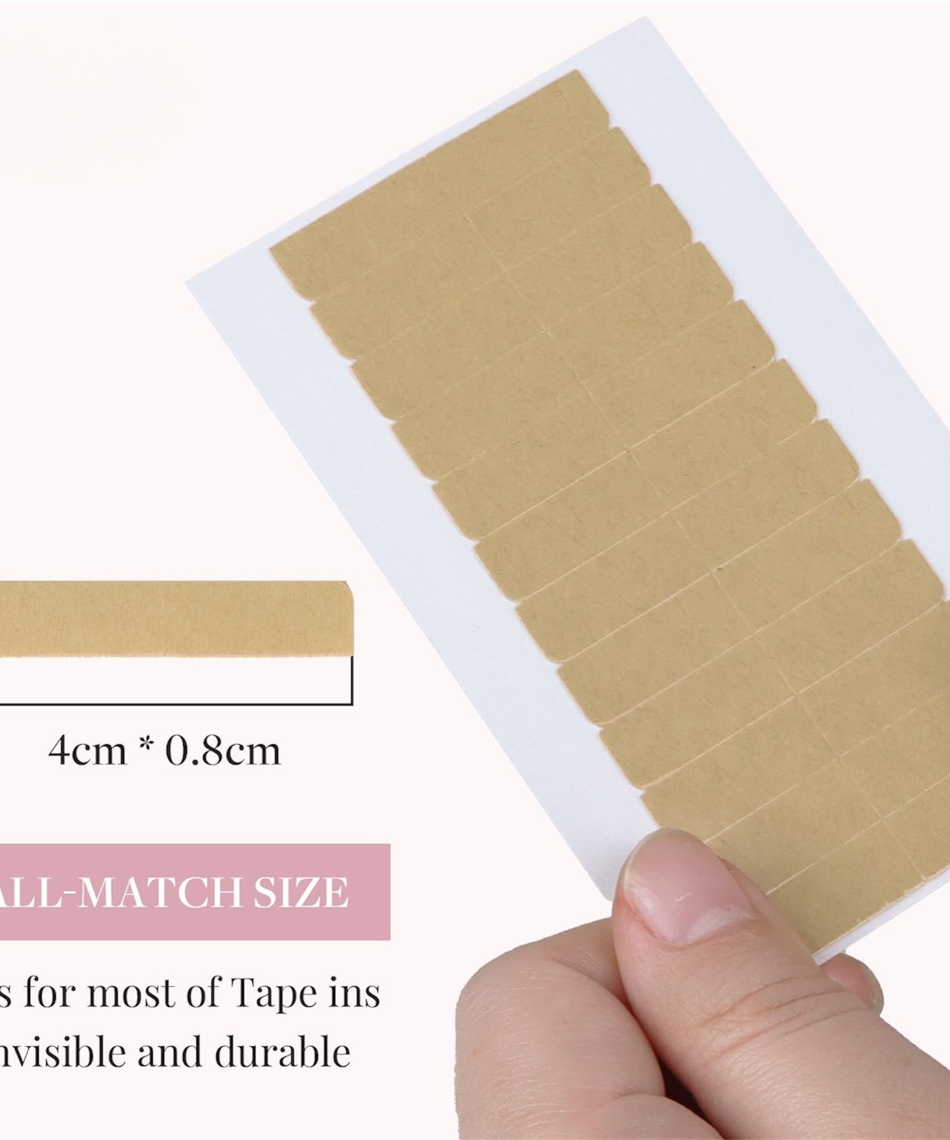 Sheets Wig Glue Kraft Double-Sided Hair Extension (12pcs)