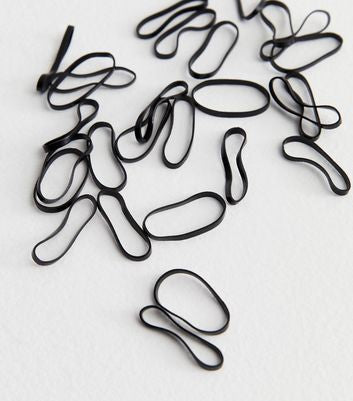 Rubber Bands Black (100pcs)