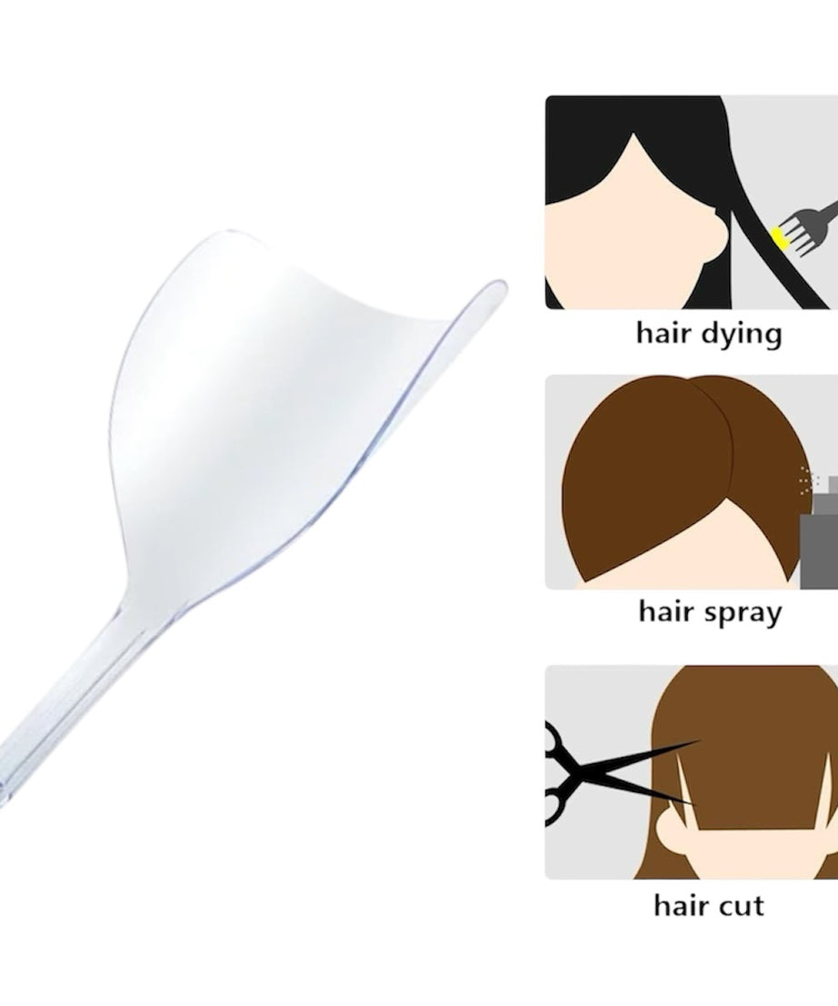 Face Shield - Cover Hairspray & Isolate Haircut