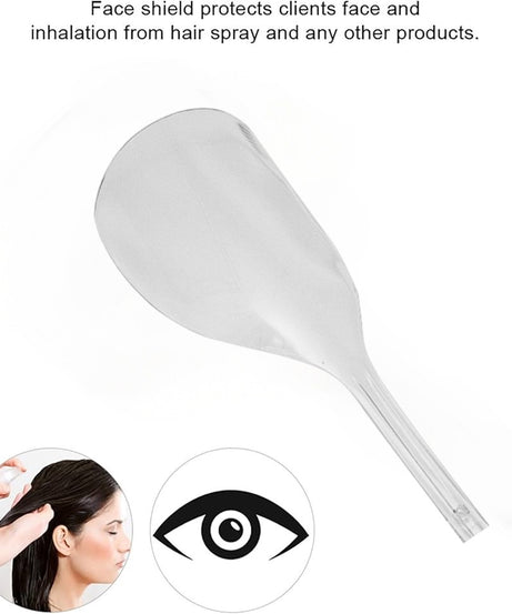 Face Shield - Cover Hairspray & Isolate Haircut